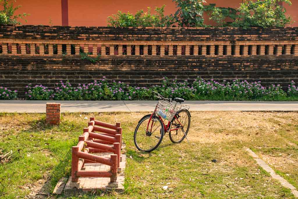 Cycling in Ayutthaya
