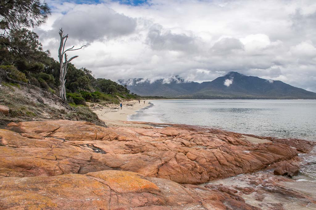 Hazards Beach Hiking in Freycinet