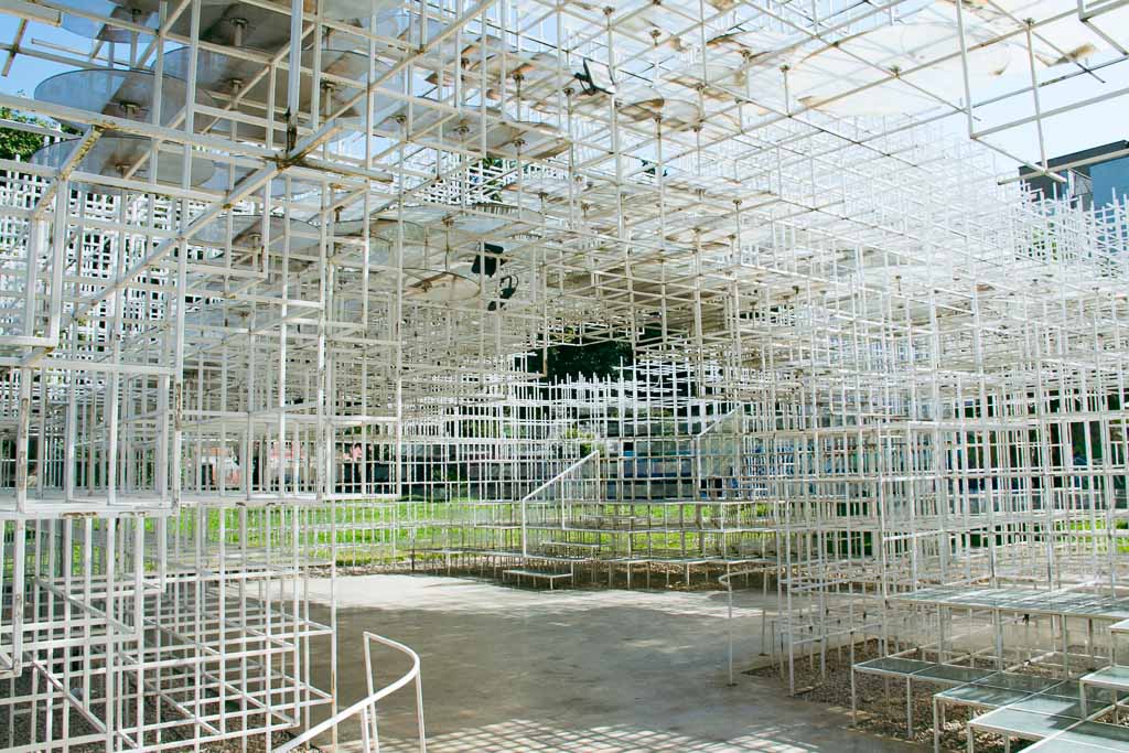 The Cloud Tirana art installation
