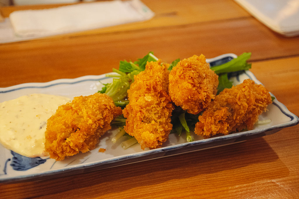 Hiroshima deep fried oysters
