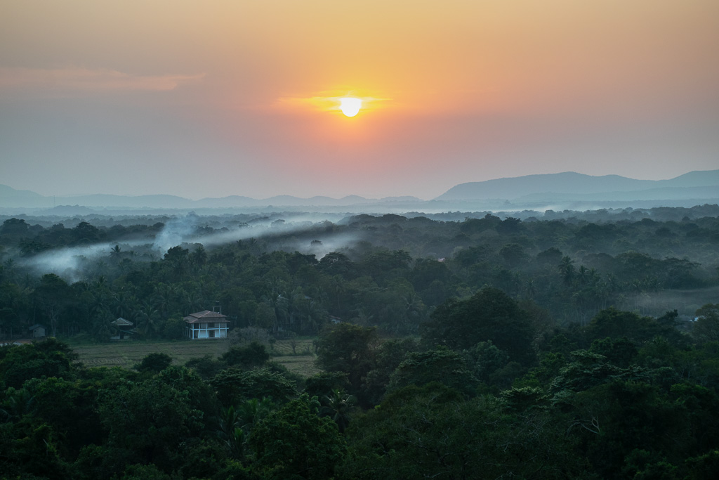 Sunset in Sri Lanka
