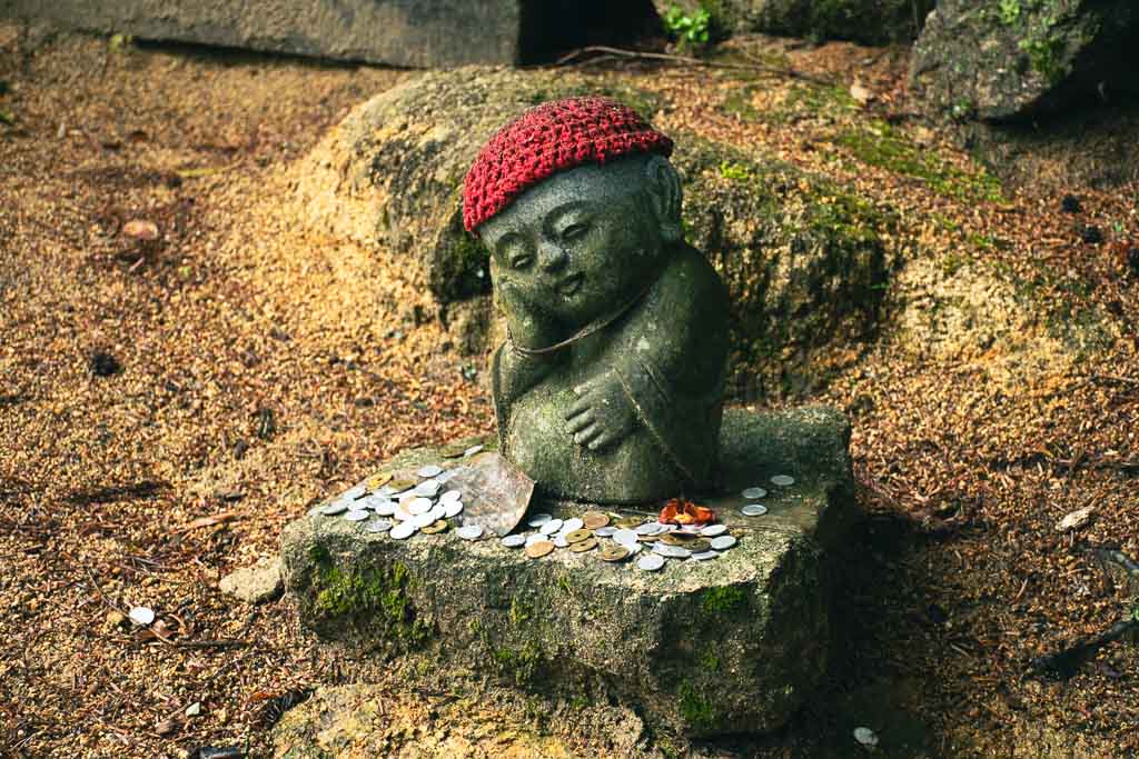 Jizo statue, Miyajima