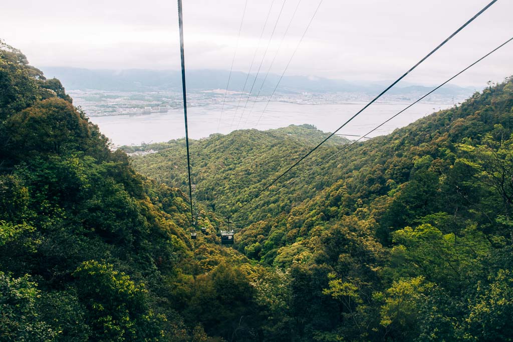 Miyajima Ropeway views