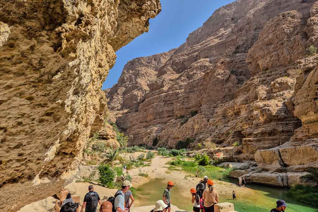 Day trip to Wadi Shab in Oman