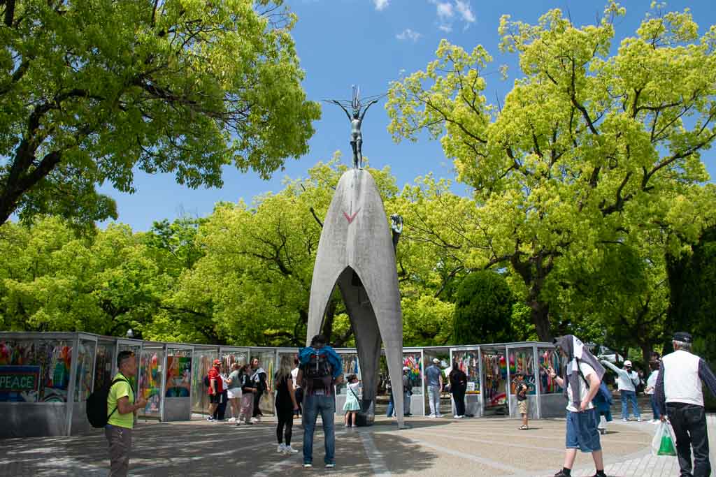 Children's Peace Monument, Hiroshima atomic bomb sites