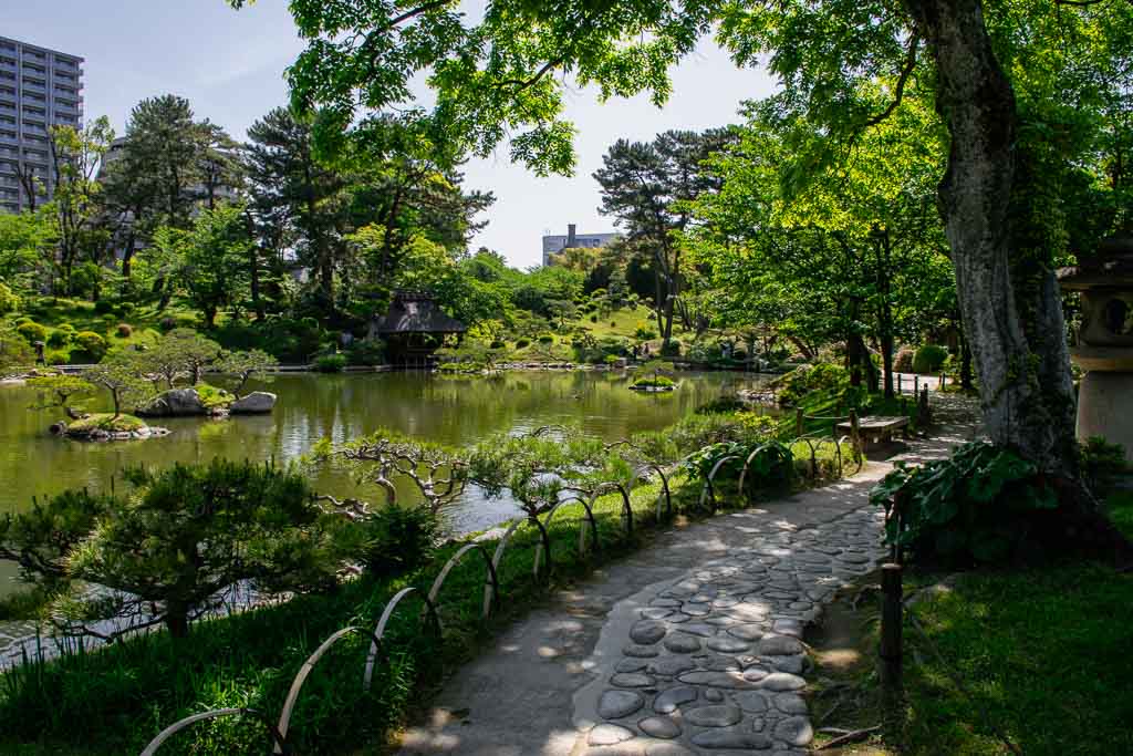Shukkeien Garden, plcaes to visit in Hiroshima Japan