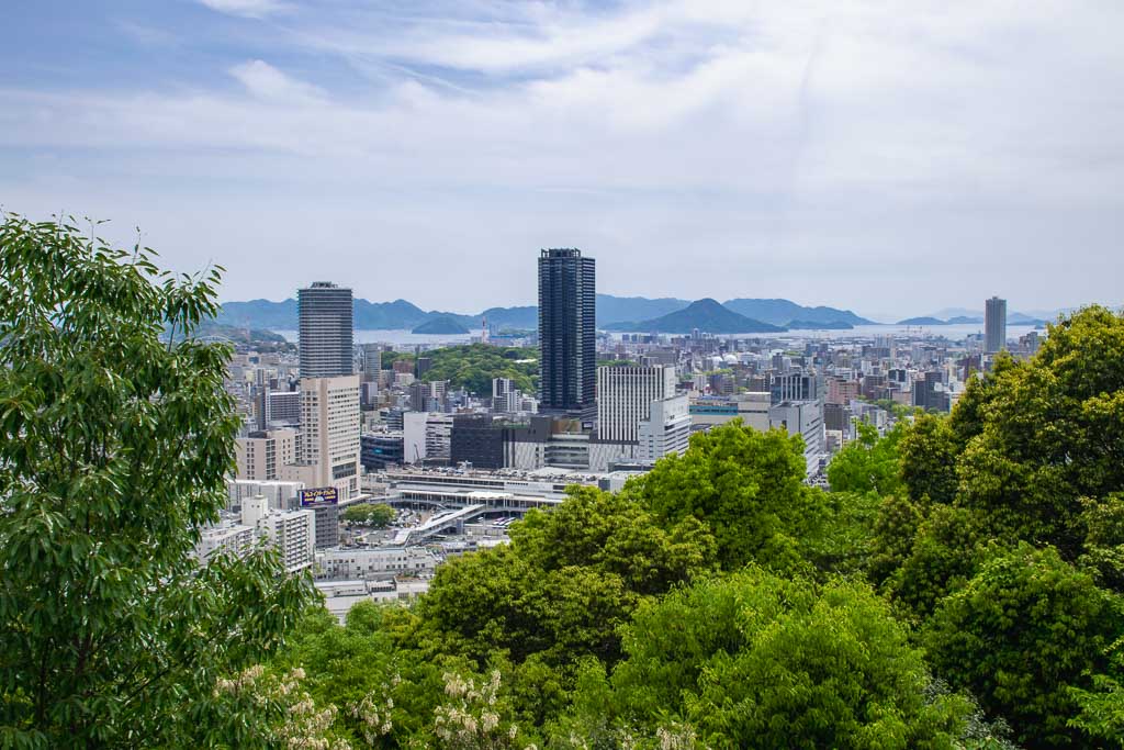 Hiroshima panorama view