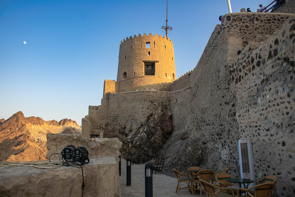 Mutrah Fort, Muscat viewpoints