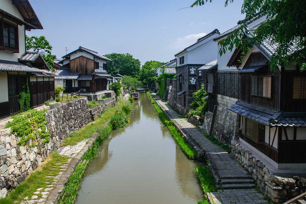Omihachiman canal boat ride