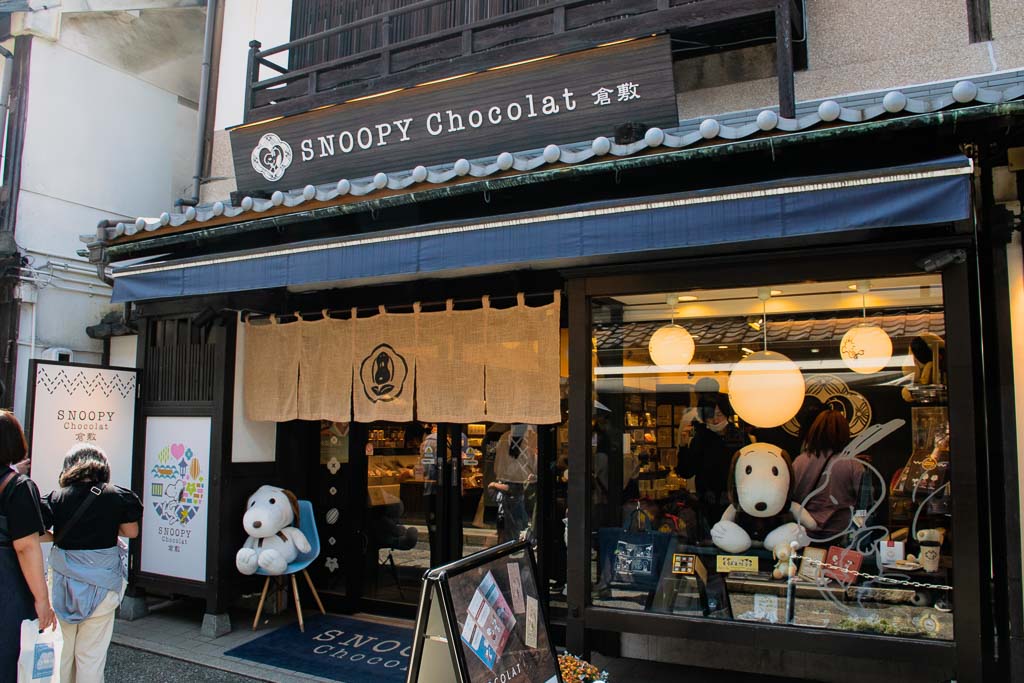 Snoopy Chocolat Okayama Japan