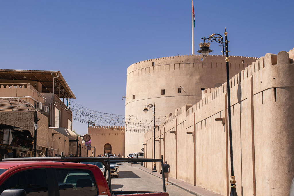 Old town street in Oman