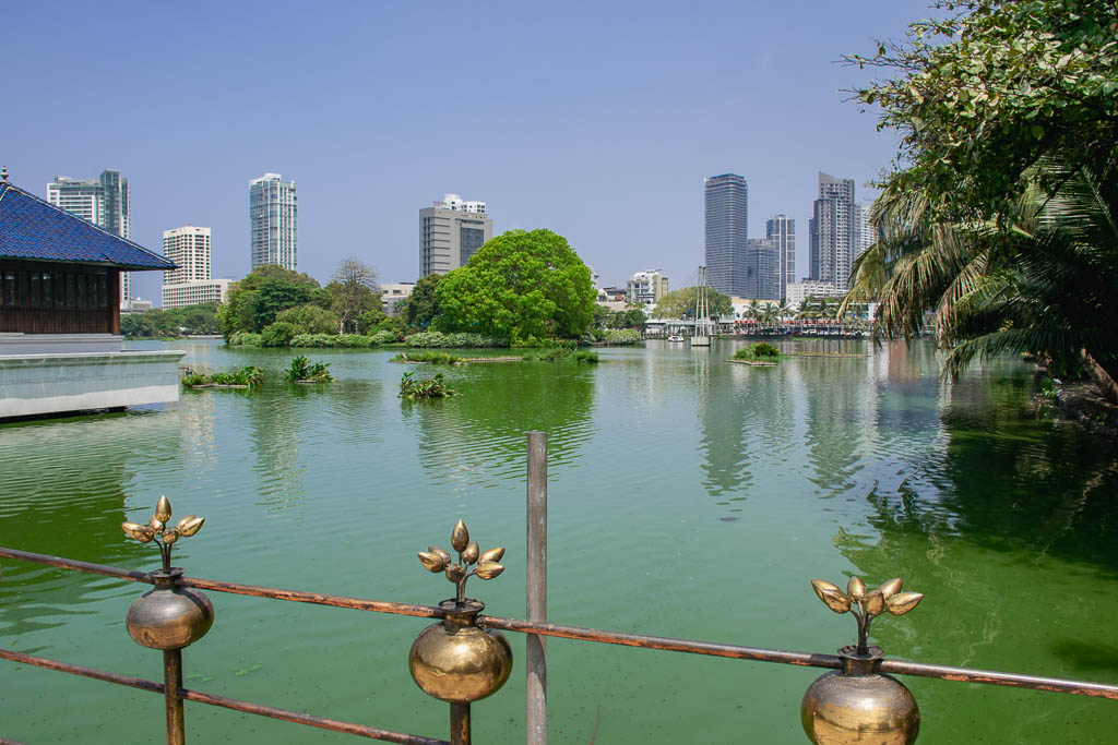 Sri Lanka capital cityscape