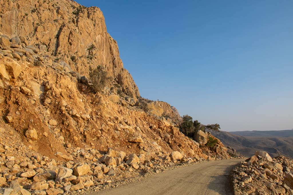 Jebel Shams 4WD road