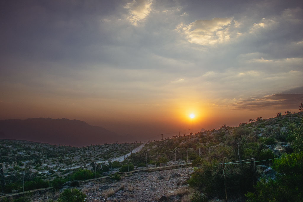 Jebel Shams Sunset View