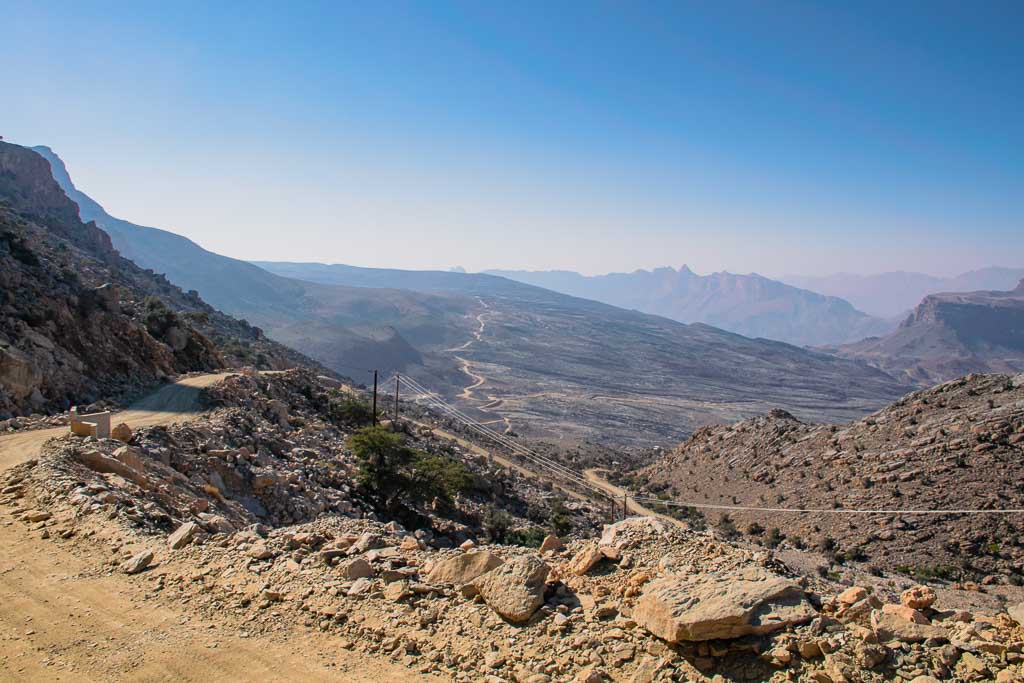 Jebel Shams Scenery Photo